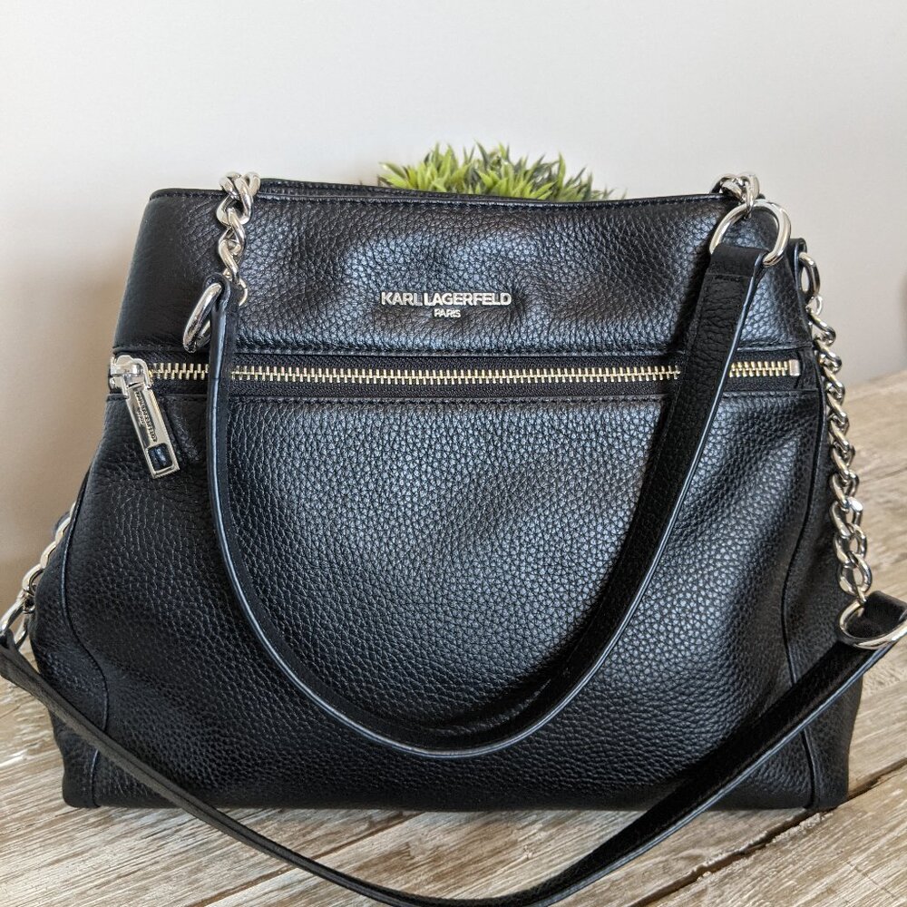 KARL LAGERFELD BRAND NEW Leather Handbag